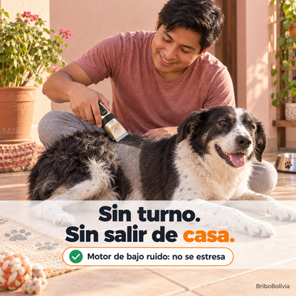 Kit de Peluquería Canina Recargable
