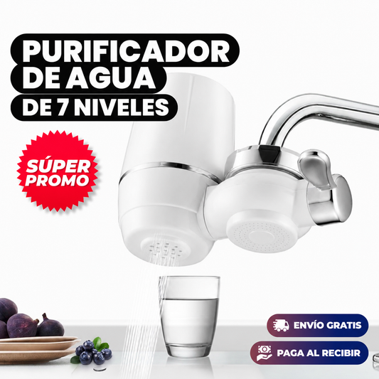 Filtro Purificador de Agua - 7 Niveles de Filtración