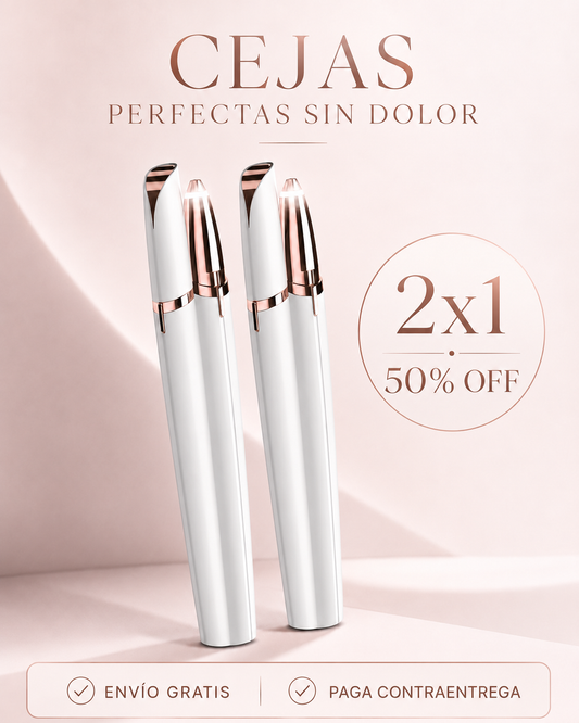 Depilador de Cejas Eléctrico Portátil 2x1