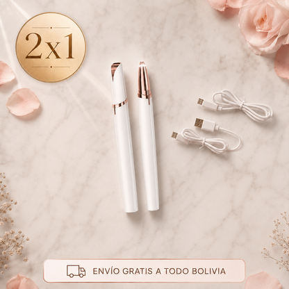 Depilador de Cejas Eléctrico Portátil 2x1