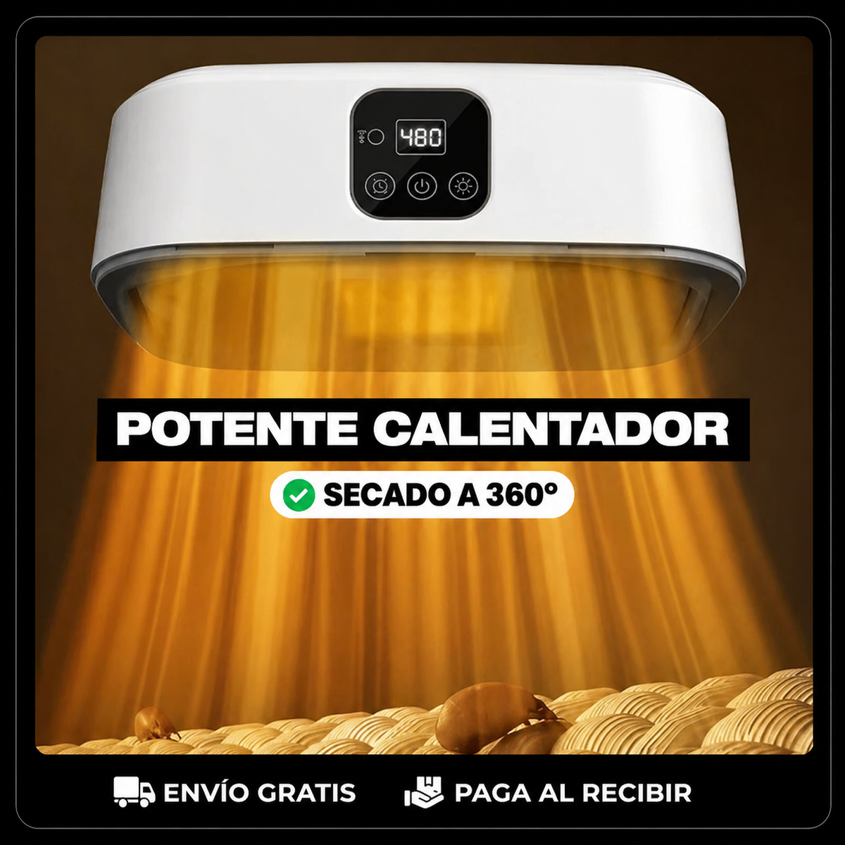 DryMax Plegable® — Secadora Portátil UV 360°