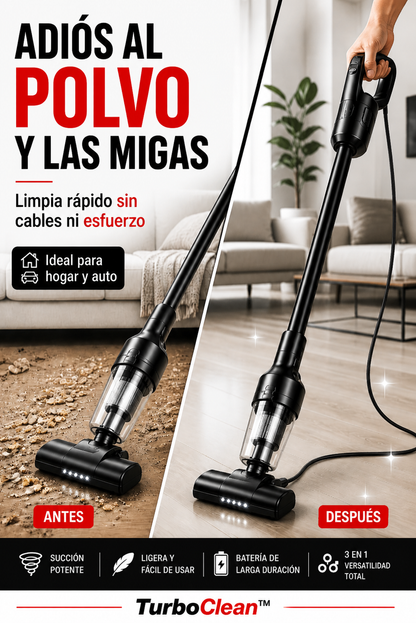 TurboClean™ Aspiradora Turbo 3 en 1