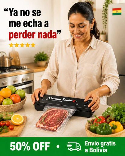 Selladora al Vacío de Alimentos