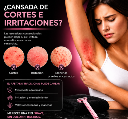 Depiladora 4 en 1 Recargable - Piel Suave Sin Irritación