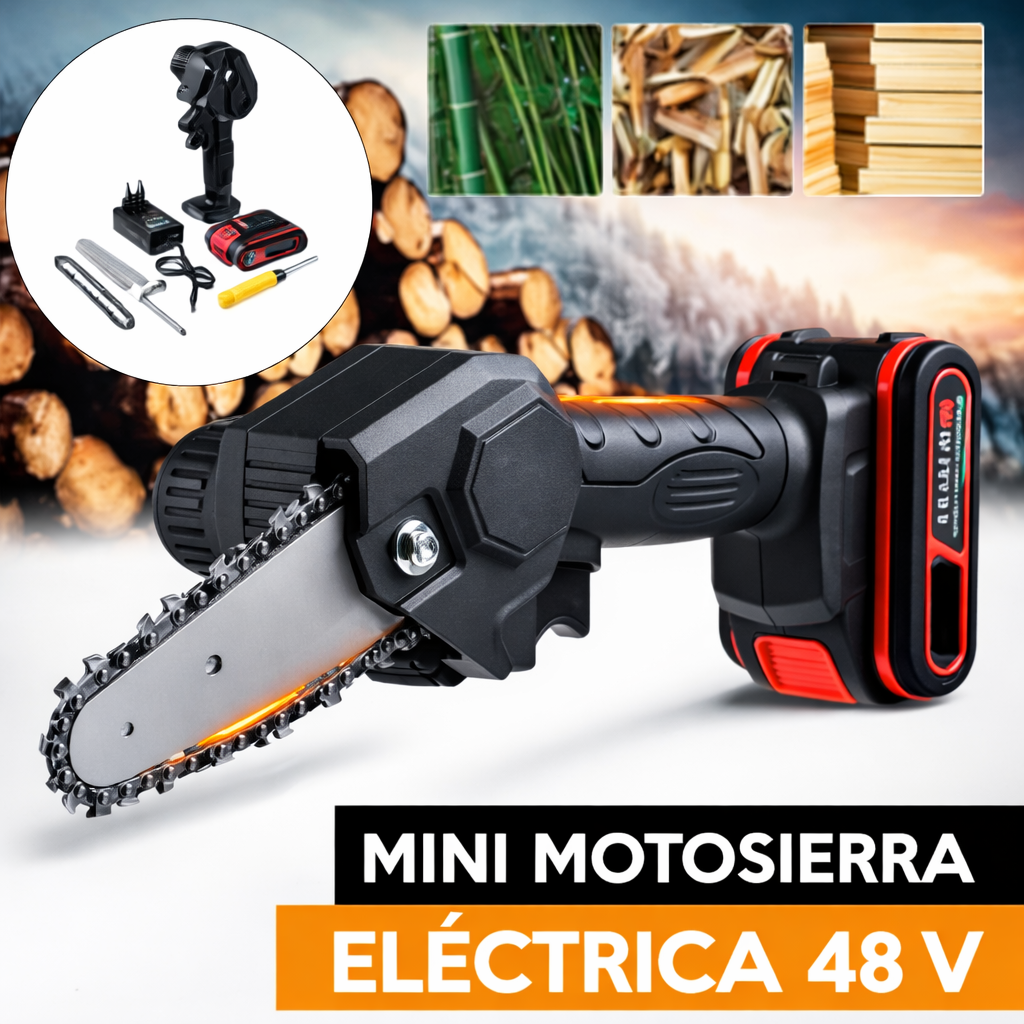 Motosierra Recargable de Mano