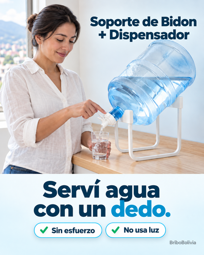 Soporte para Bidón con dispensador