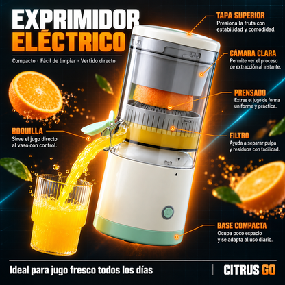 Exprimidora Portátil Recargable